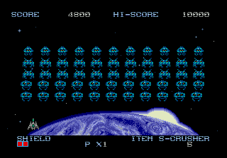 Space Invaders 90 screenshot 5 for Sega Mega Drive